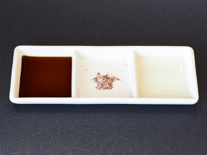 メバルの刺身用タレ