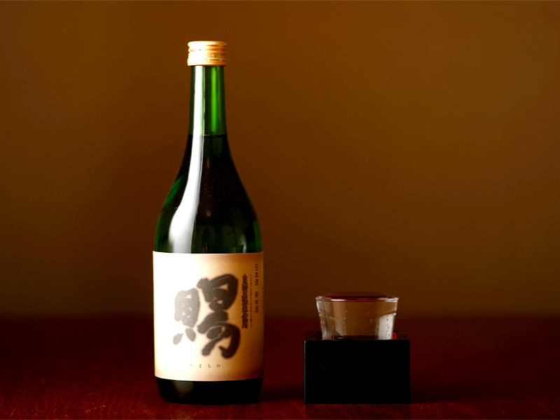 「馬力」をモチーフにした地元米「華吹雪」で醸した純米酒。